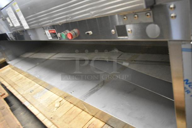 BRAND NEW! BKI TSWC7 Stainless Steel Commercial Floor Style 2 Tier Warming Display Case Merchandiser. 220/240 Volts, 1/3 Phase. - Image 5 of 7