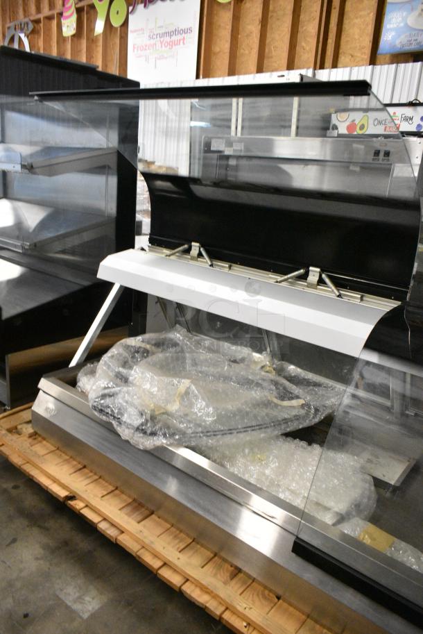 BRAND NEW! 2019 BKI WDCC7T Stainless Steel Commercial Countertop Warming Display Case Merchandiser. 208 Volts, 1/3 Phase. - Image 3 of 8