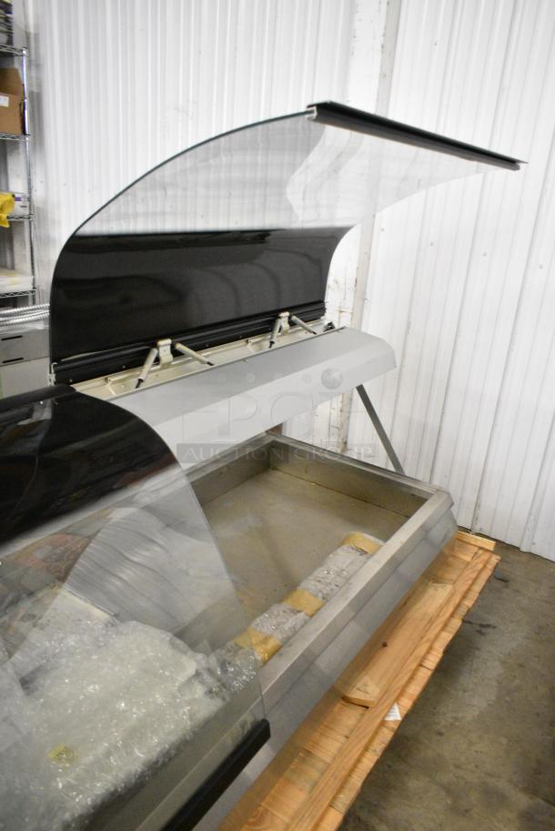 BRAND NEW! 2019 BKI WDCC7T Stainless Steel Commercial Countertop Warming Display Case Merchandiser. 208 Volts, 1/3 Phase. - Image 4 of 8