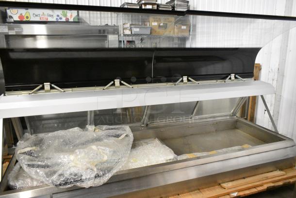 BRAND NEW! 2019 BKI WDCC7T Stainless Steel Commercial Countertop Warming Display Case Merchandiser. 208 Volts, 1/3 Phase. - Image 5 of 8