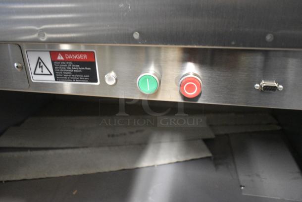 BRAND NEW! 2019 BKI TSWC3 Stainless Steel Commercial Floor Style 2 Tier Warming Display Case Merchandiser. 208 Volts, 1/3 Phase. - Image 7 of 7