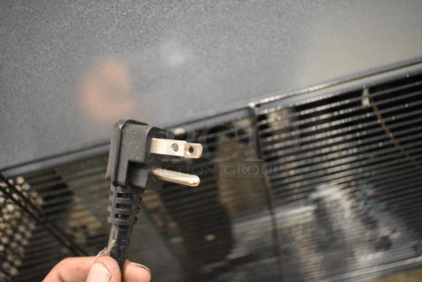 BRAND NEW SCRATCH AND DENT! 2019 Migali C-U60R-HC Stainless Steel Commercial 2 Door Undercounter Cooler on Commercial Casters. 115 Volts, 1 Phase. Tested and Working! - Image 6 of 6