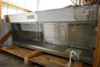 BRAND NEW! BKI HAC-65 Stainless Steel Commercial Heat Curtain. 208 Volts, 1 Phase.