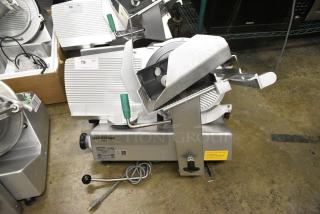 2020 Bizerba GSP HD Metal Commercial Countertop Meat Slicer. 120 Volts, 1 Phase. Tested and Working!