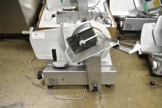 Bizerba SE 12 US Metal Commercial Countertop Meat Slicer. 120 Volts, 1 Phase. Tested and Working!