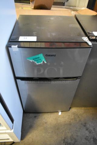 Galanz GLR31TS1E02 Metal Mini Cooler w/ Freezer. 120 Volts, 1 Phase. Tested and Powers On But Does Not Get Cold