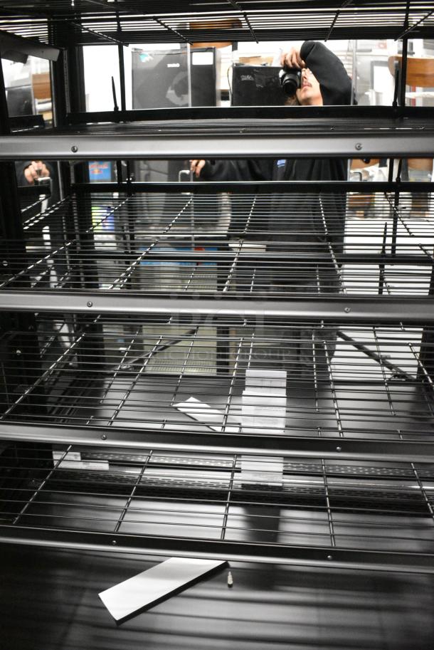 BRAND NEW! Metal Commercial Floor Style Dry Bakery Display Case Merchandiser. - Image 2 of 4