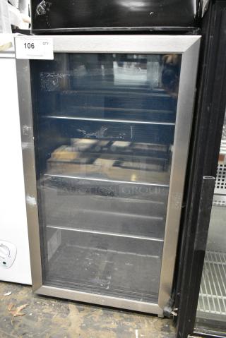 Arctic King ARV115B1AST Metal Mini Cooler Merchandiser. 115 Volts, 1 Phase. Tested and Powers On But Does Not Get Cold