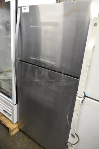 Whirlpool WRT311FZDM00 Stainless Steel Cooler w/ Freezer. 115 Volts, 1 Phase. Tested and Working!