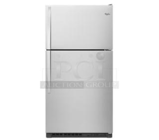 BRAND NEW SCRATCH AND DENT! 2023 Whirlpool WRT311FZDM02 Stainless Steel Cooler w/ Freezer. 115 Volts, 1 Phase. Tested and Working!