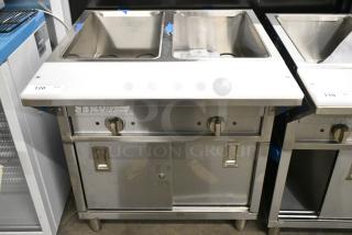 BRAND NEW SCRATCH AND DENT! 2024 ServIt 423EST3WOFB Stainless Steel Three Pan Open Well Electric Steam Table with Fully Enclosed Base. 120 Volts, 1 Phase. Tested and Working!