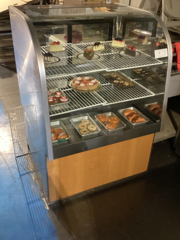 Craig Table Top Bakery Display Case W/Dome Glass
 36 X 31-1/2 x 51-1/2
**Desserts Not Included** - Image 4 of 4