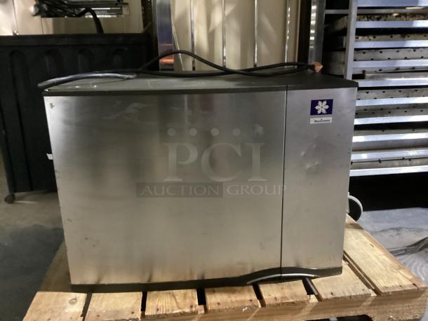 Manitowoc Ice Maker Without Storage Means, Stainless Steel, Not Tested.
Model# SY0455W
22 x 30 x 24 - Image 1 of 4