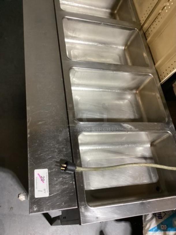 Duke 4-Bin Stainless Steel Steam Table 
58-1/2 x 29-1/2 x 28-3/4 - Image 2 of 4