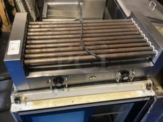 NSE Star MFG International, INC Tabletop Hotdog Roller 
34-5/8 x 17 x 10