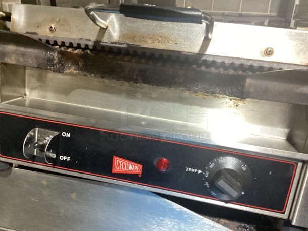 Cecilware Panini Press Sandwich Grill - Image 3 of 4