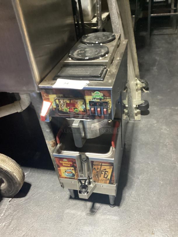 Legrands Finest Speciality Coffee Brewer, Stainless Steel. 
9-1/2 x 18 x 24-1/4 - Image 1 of 3