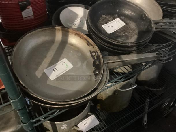12" Saute Frying Pans 
Your Bid x 3 - Image 1 of 1