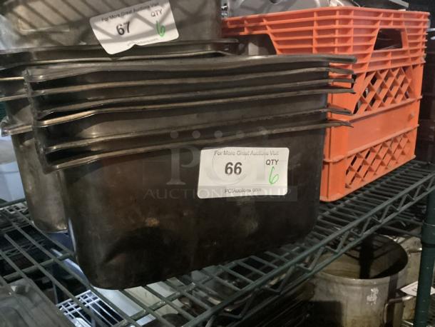 Stainless Steel Drop Pan 
 12-1/2 x 7 x 6 
Your Bid x 5 - Image 1 of 1