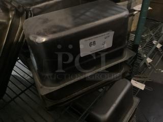 Stainless Steel Drop Pan 
 12-1/2 x 7 x 6 
Your Bid x 4