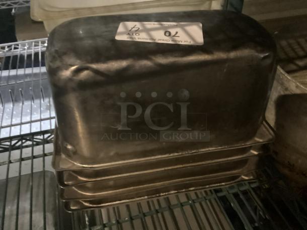 Stainless Steel Drop Pan 
 12-1/2 x 10-1/2 x 6 
Your Bid x 4 - Image 1 of 1