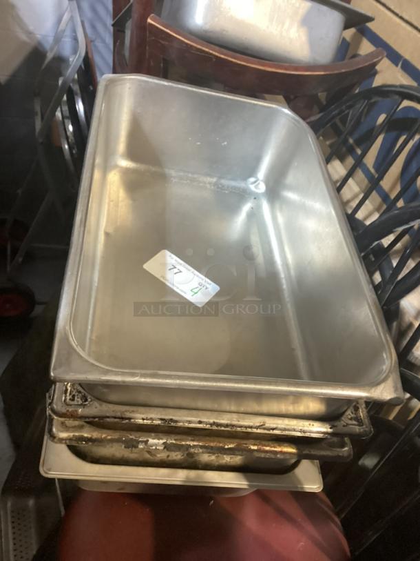 Stainless Steel Drop Pan 
 21 x 13 x 6 
Your Bid x 4 - Image 2 of 2