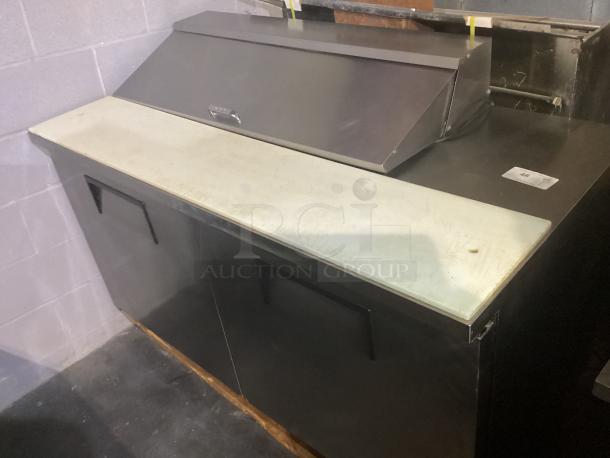 True Stainless Steel Pizza Prep Table. Not Tested.
Model# TSSU-80-12
60 x 30 x 43 - Image 1 of 5