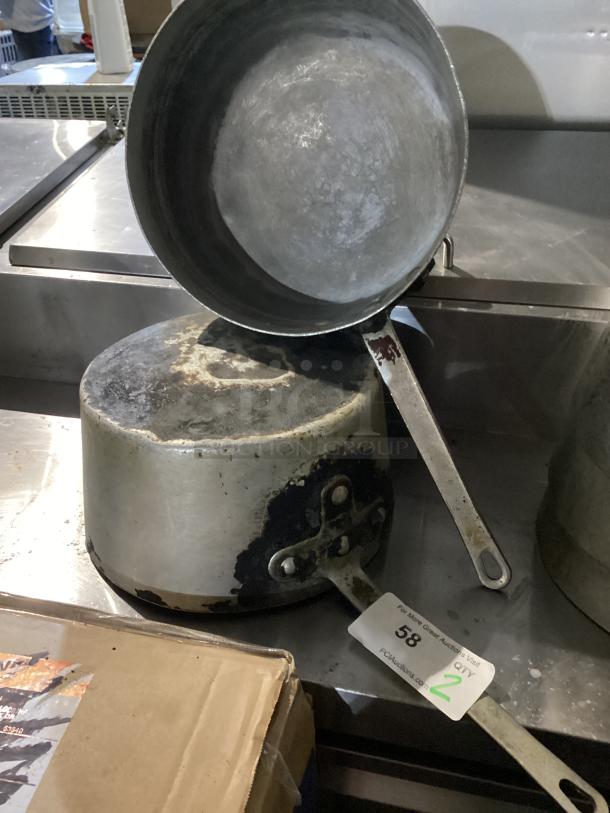 11" Sauce Pot 
Your Bid x 2 - Image 1 of 1