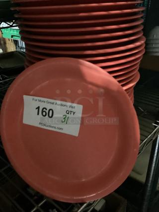 Pink Melamine Plates 
9”
Qty 31
Your Bid x 31