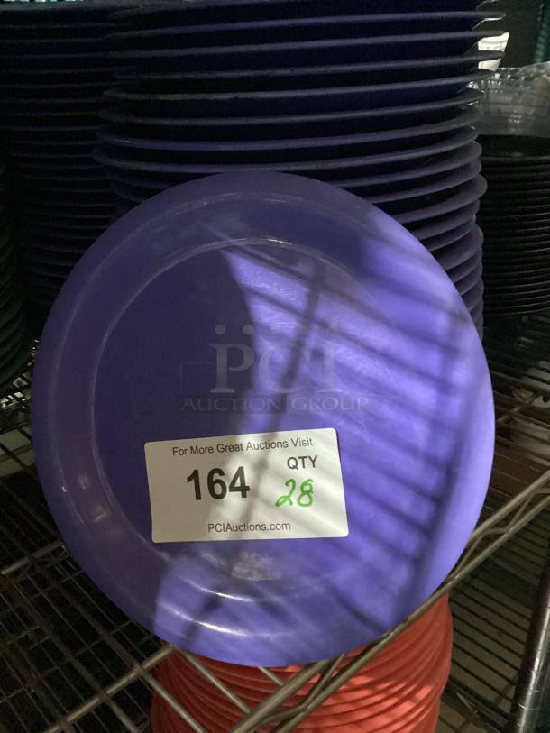 Blue Melamine Plates 
9”
Qty 28
Your Bid x 28 - Image 1 of 1