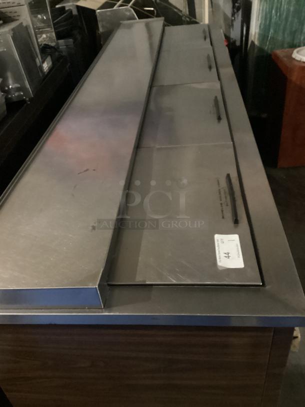 Beverage Air Underbar Top Reach-in Beer Cooler, 4-Top Sliding Doors.
Model# DW94
95 x 26-1/2 x 34 - Image 2 of 4