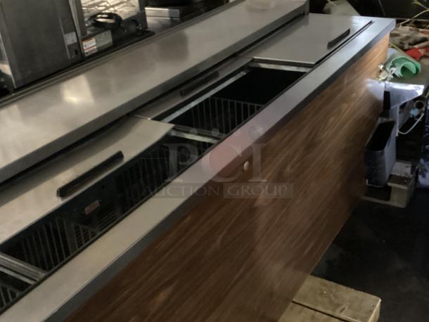 Beverage Air Underbar Top Reach-in Beer Cooler, 4-Top Sliding Doors.
Model# DW94
95 x 26-1/2 x 34 - Image 4 of 4