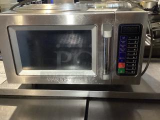 Waring Stainless Steel Commercial Microwave