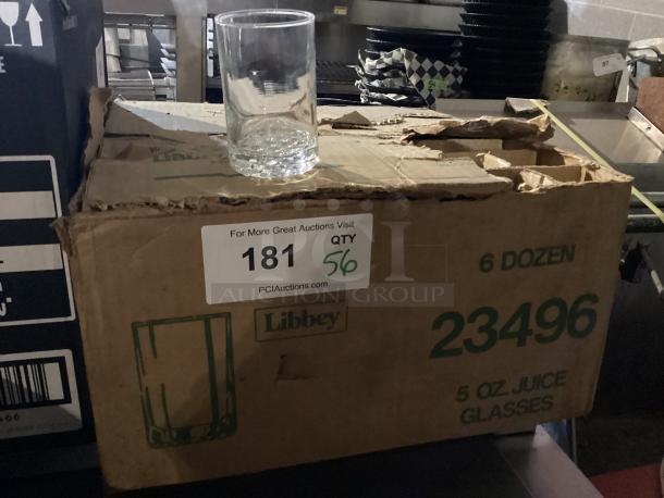 New! 5oz Libby Juice Glasses 
Qty 56 
Your Bid x 56 - Image 1 of 1