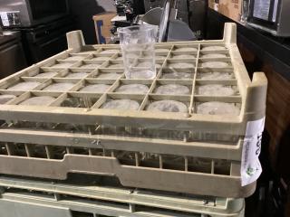 Dish Rack of Juice Glasses 
Qty 36 
Your Bid x 36
