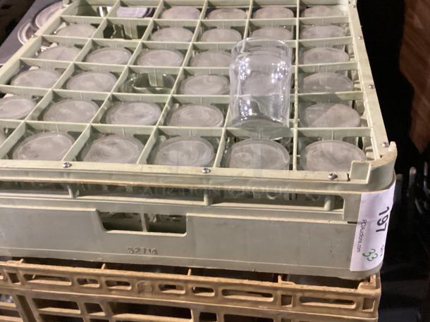 Dish Rack of Juice Glasses 
Qty 33 
Your Bid x  33 - Image 1 of 2