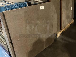 Adjustable! 36 x 36 Square or Convert to a 51 x 51 Circle. W/Base