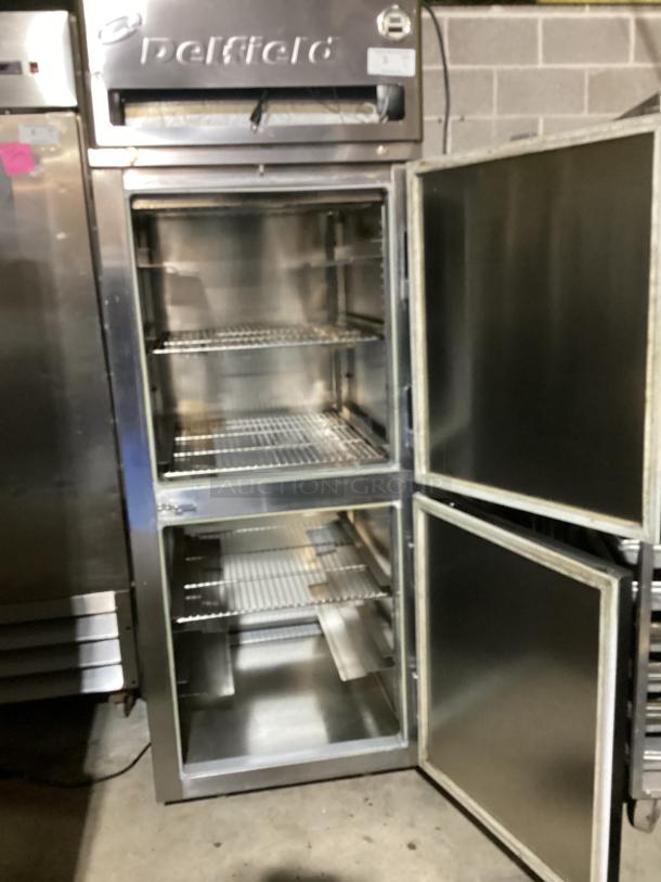 Delfield Stainless Steel One Section Pass-Thru Refrigerator, (4) Right Hinge Solid Doors, 115v
632 lbs
28 x 32-1/2 x 79 - Image 3 of 6