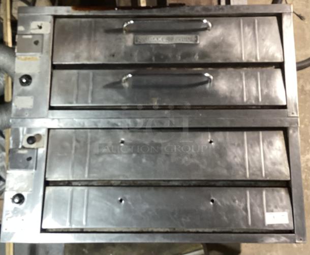 Bakers Pride Stainless Steel Double Deck Oven, Working When Removed

Your Bid x 2 - Image 1 of 1