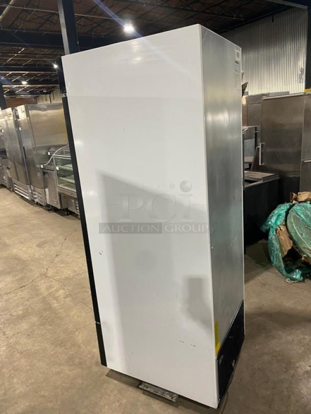 Maxx Cold Commercial Single Door Reach In Refrigerator! With Poly Coated Racks! On Legs! 115V 1 Phase! Model: MXM1-23R SN: 6260940! - Image 2 of 8