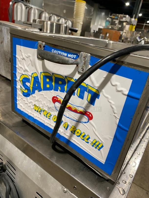 Nemco Commercial Stainless Steel Countertop Mini Hotdog Steamer Cart! Model: 6550-SB1 SN: G09-010! 120V! On Legs! - Image 4 of 8