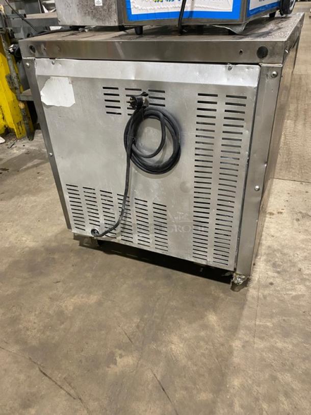 Continental Commercial Refrigerated 2 Drawer Stainless Steel Chef Base! On Casters! 115V 1 Phase! Model: SW32N SN: 159C1229! - Image 3 of 9