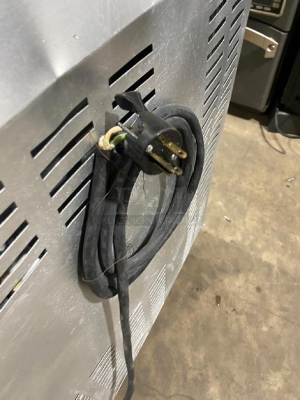 Continental Commercial Refrigerated 2 Drawer Stainless Steel Chef Base! On Casters! 115V 1 Phase! Model: SW32N SN: 159C1229! - Image 9 of 9