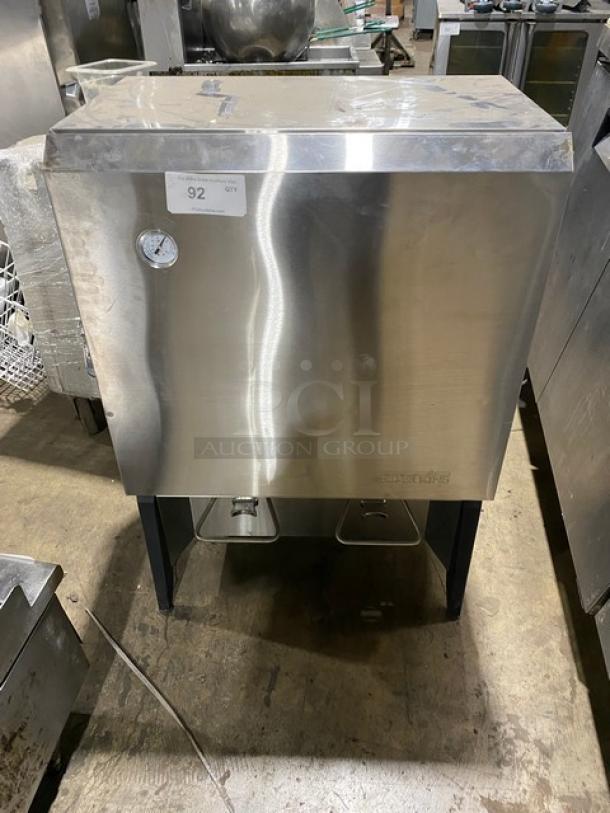 New! Silver King Commercial Stainless Steel Countertop Refrigerated Milk Dispenser! With 2 Valves! Model: SKMAJ2/ESUS4! On Legs! - Image 1 of 7