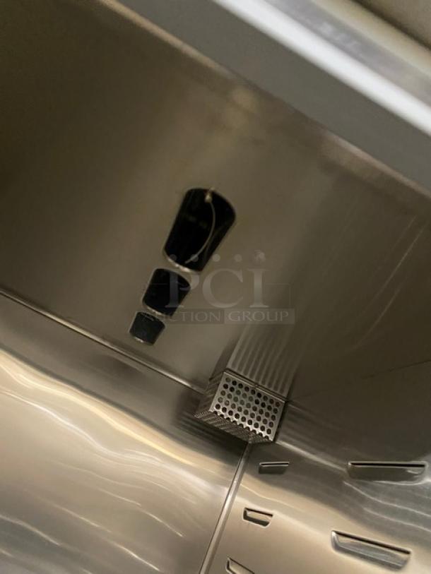 NEVER USED! Hobart Commercial Stainless Steel Single Door ROLL IN RACK  Reach In Freezer! 120V 1 Phase! Model: QF1 SN: 32-L077613 - Image 5 of 8