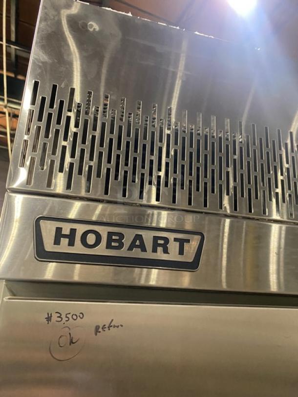 NEVER USED! Hobart Commercial Stainless Steel Single Door ROLL IN RACK  Reach In Freezer! 120V 1 Phase! Model: QF1 SN: 32-L077613 - Image 7 of 8
