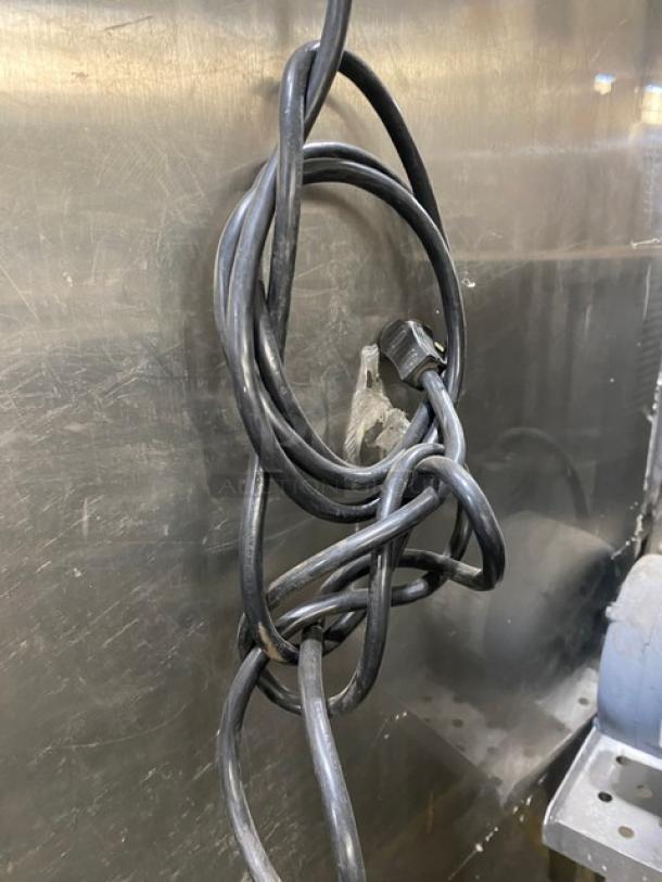 NEVER USED! Hobart Commercial Stainless Steel Single Door ROLL IN RACK  Reach In Freezer! 120V 1 Phase! Model: QF1 SN: 32-L077613 - Image 8 of 8