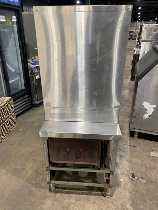 Vulcan Commercial Stainless Steel Electric Powered Dual Compartment Convection Steamer! With Built In Pan Racks! On Legs! 115V 1 Phase!  Model: VSX24E SN: 27-1095042! - Image 3 of 8