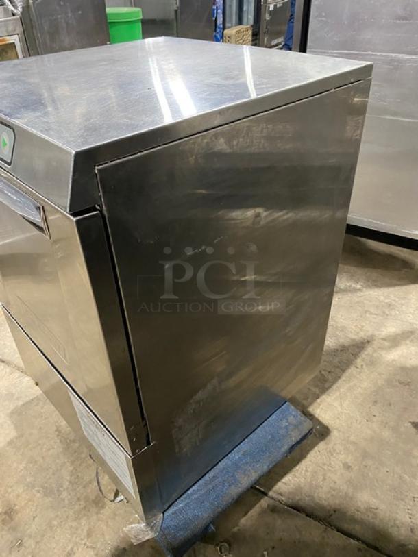 Hobart New Body Style Advansys Series Commercial Stainless Steel Undercounter Dish Washer! With Full Size Peg Rack! 120/208/240V 1 Phase! Model: LXER SN: 231185996! - Image 3 of 8
