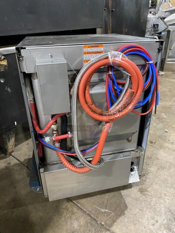 Hobart New Body Style Advansys Series Commercial Stainless Steel Undercounter Dish Washer! With Full Size Peg Rack! 120/208/240V 1 Phase! Model: LXER SN: 231185996! - Image 4 of 8